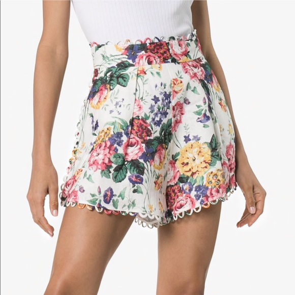 ZIMMERMANN - ALLIA FLORAL PRINTED SHORT - Picture 2 of 10